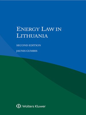 cover image of Energy Law in Lithuania